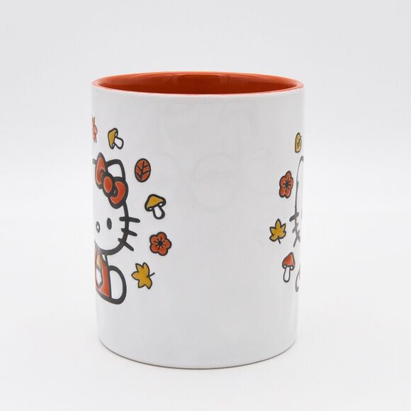 Hello Kitty Fall Coffee Mug, Sanrio 16oz Large Ceramic Cup, Cute Autumn Gift - Picture 4 of 10